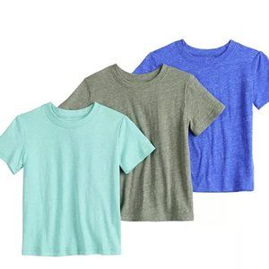 3 PACK  BOYS JUMPING BEAN SHORT SLEEVE TEES SIZE 12M  #K99